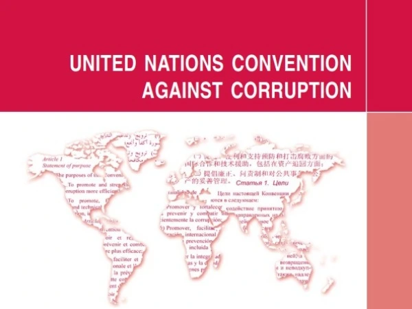 UN Convention Against Corruption