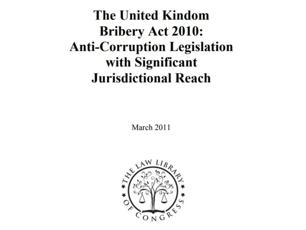 UK Bribery Act